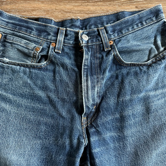 Levi’s 550 100% Cotton Blue Jeans Size 34x30 - Picture 2 of 7